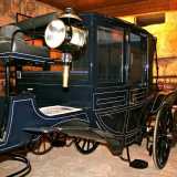 C'� anche la carrozza blu di Napoleone (naturalmente non originale ma una riproduzione)